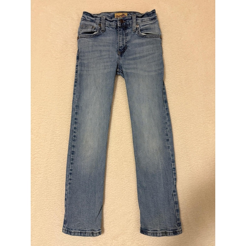 Wrangler 20X Jeans Girls 10 Regular Light Wash Stretch Denim Western Bootcut